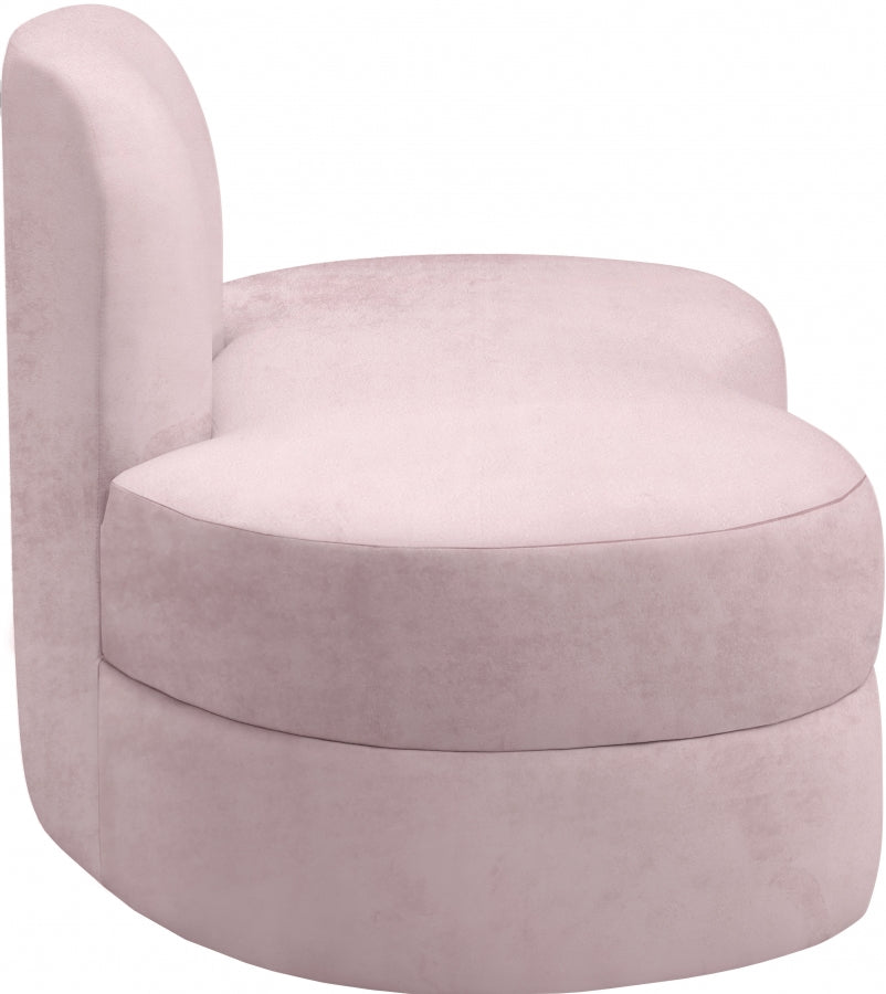 Causeuse en velours Mitzy