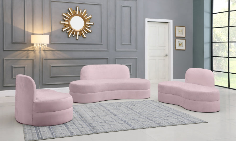 Causeuse en velours Mitzy