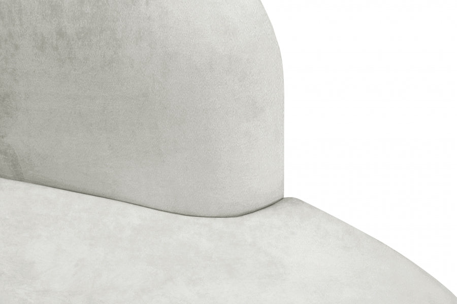 Causeuse en velours Mitzy