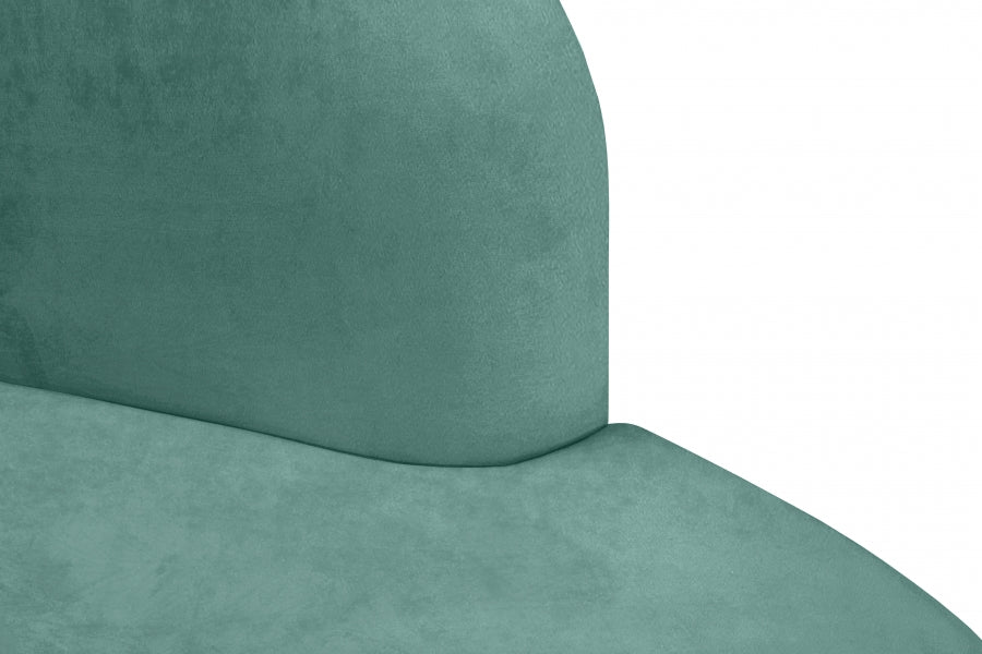 Causeuse en velours Mitzy