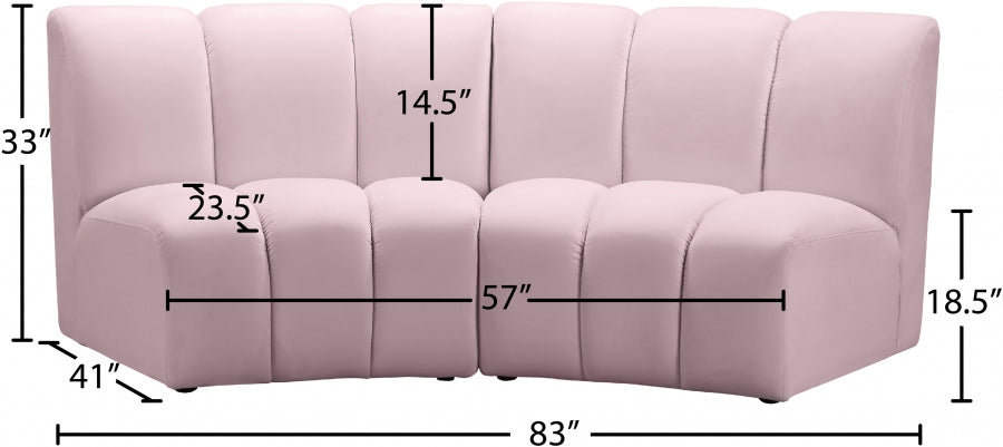 Causeuse modulaire Infinity