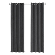 PANNEAU DE RIDEAU - 2PCS / 54"WX 84"H GRIS ASSOMBRISSANT LA PIÈCE 