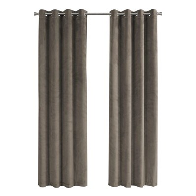 PANNEAU DE RIDEAU - 2PCS / 52"WX 84"H TAUPE ASSOMBRISSANT LA PIÈCE 