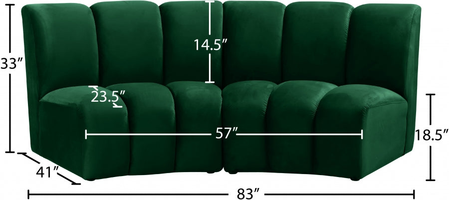 Causeuse modulaire Infinity