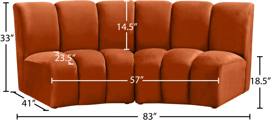 Causeuse modulaire Infinity