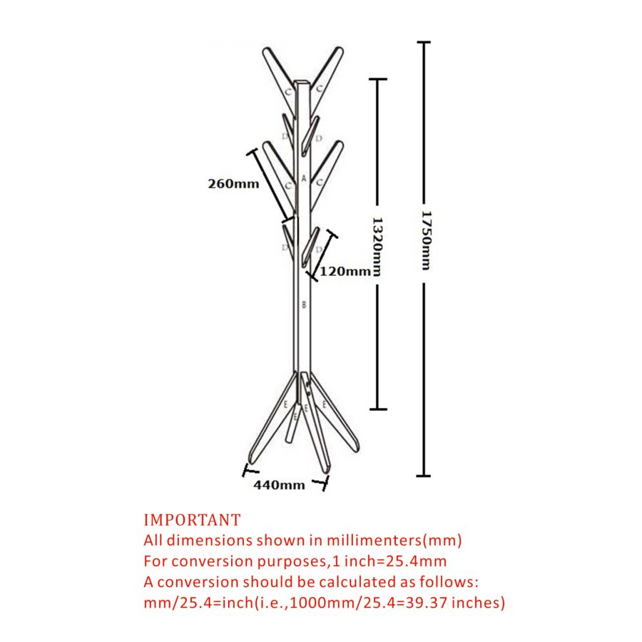 Portemanteau Zayn en gris