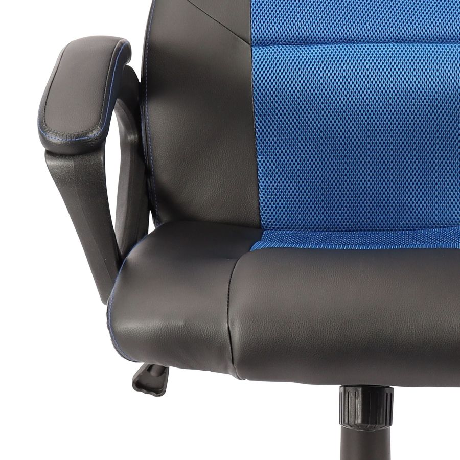 Chaise de bureau à domicile Abyss en bleu