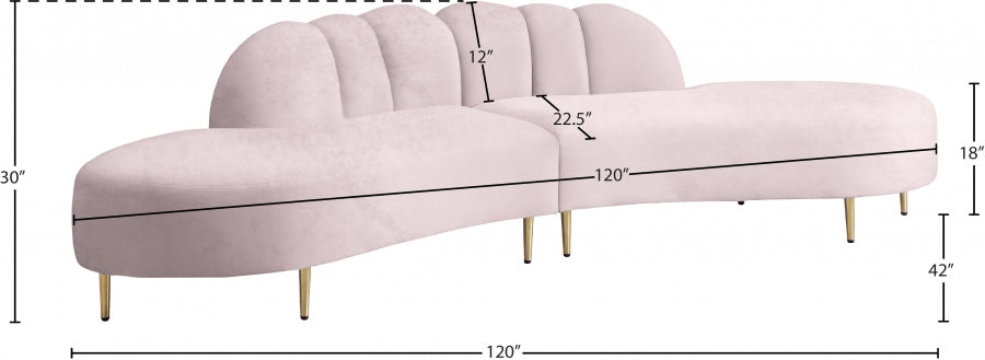 Divin Velours 2pc. En coupé
