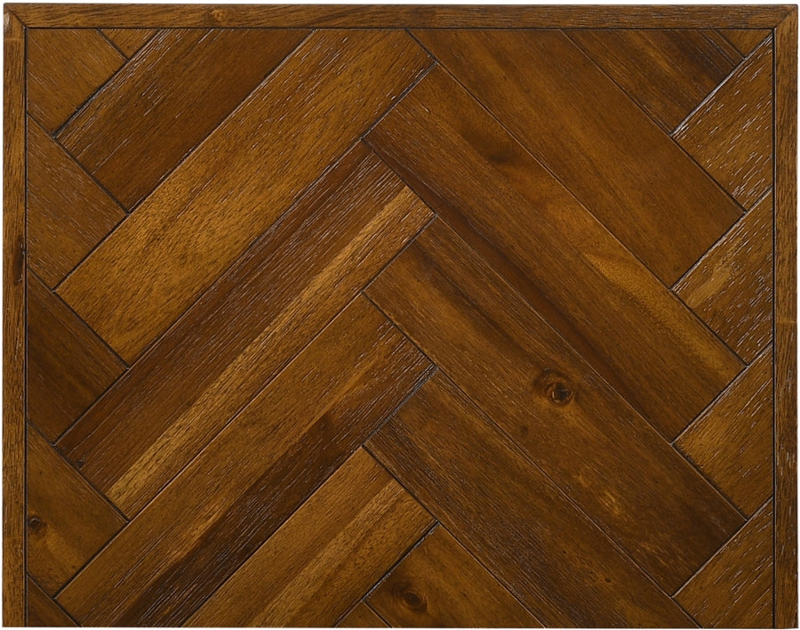 Table de chevet en bois de roseau