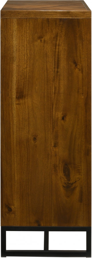 Coffre en bois de roseau 