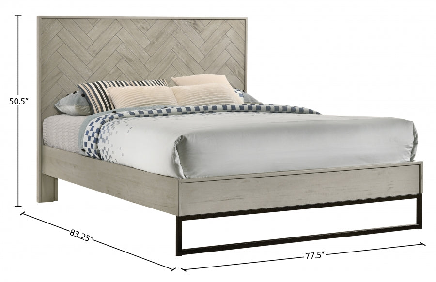 Lit en bois Weston
