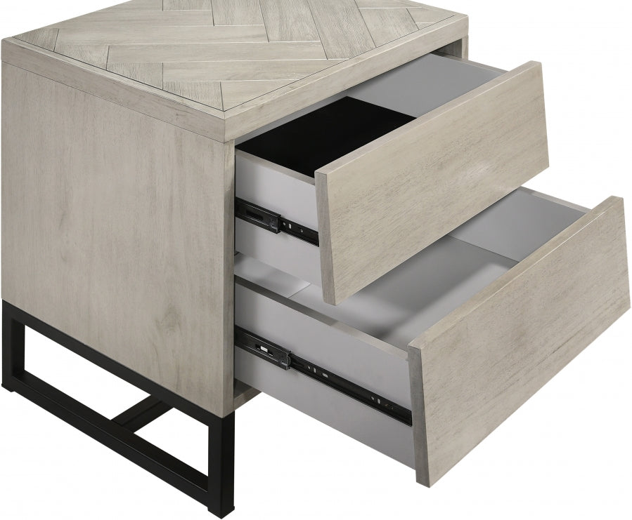 Table de chevet en bois Weston