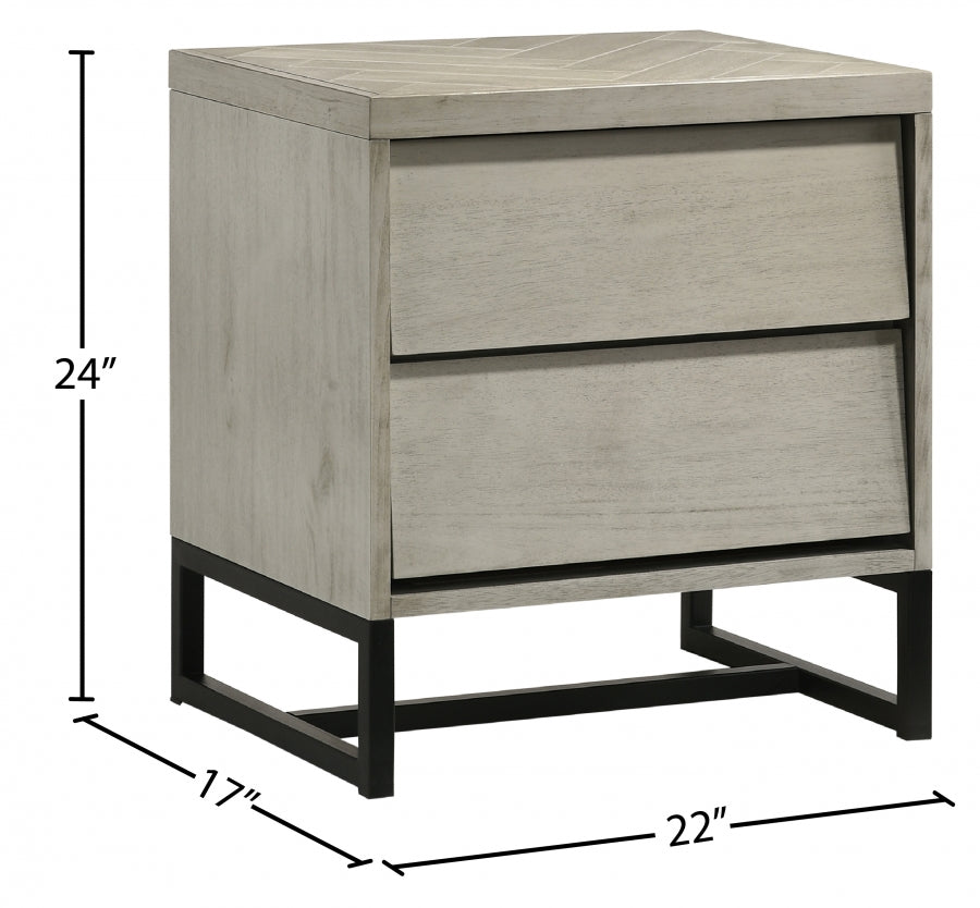 Table de chevet en bois Weston