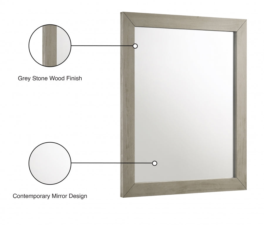 Miroir en bois Weston