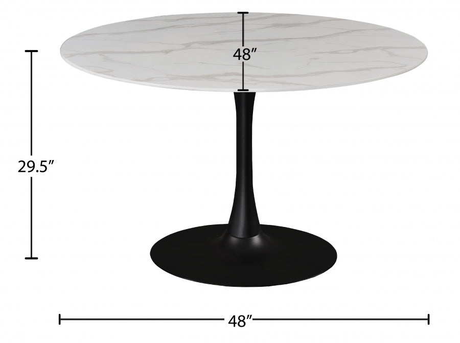 Table de salle à manger tulipe 48"