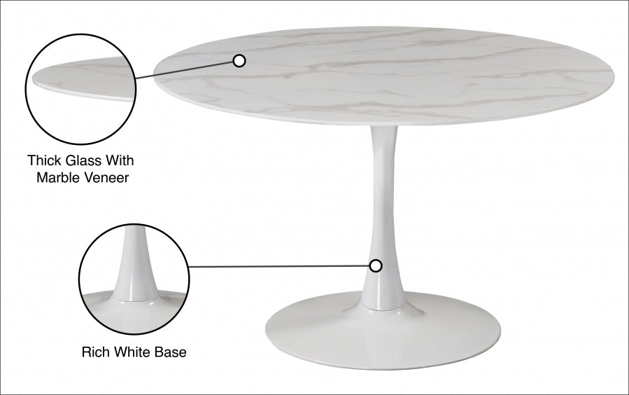 Table de salle à manger tulipe 48"