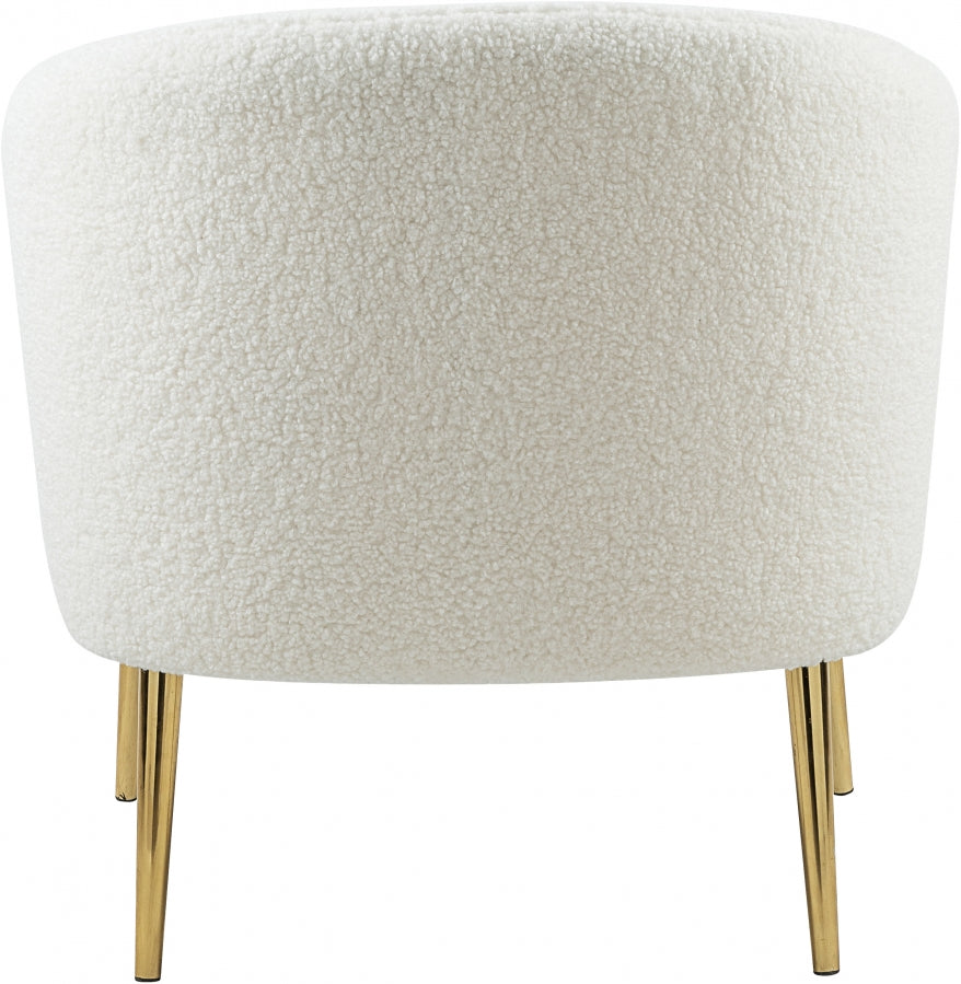 Chaise en fausse fourrure Barlow