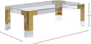 Table basse rectangulaire Casper