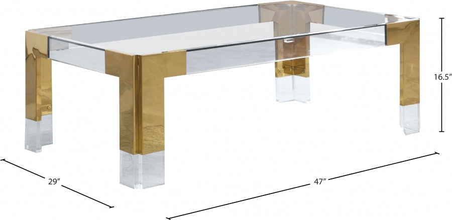 Table basse rectangulaire Casper