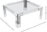 Table basse carrée Casper