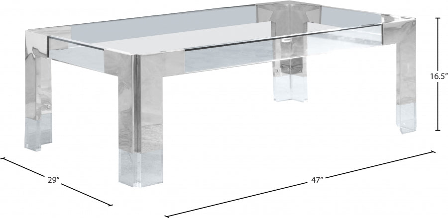 Table basse rectangulaire Casper