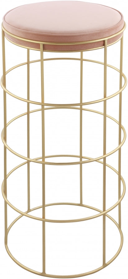 Tabouret de bar en velours Rebar