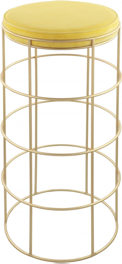 Tabouret de bar en velours Rebar