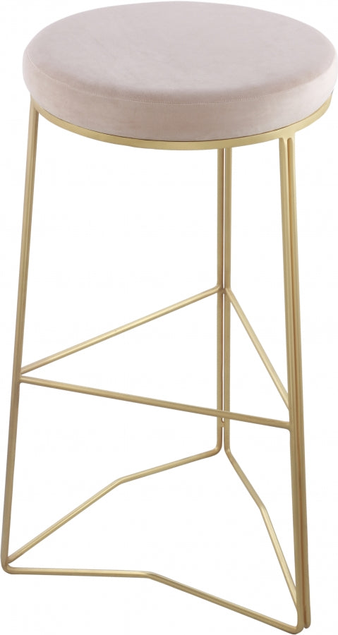 Tabouret de bar en velours Tres