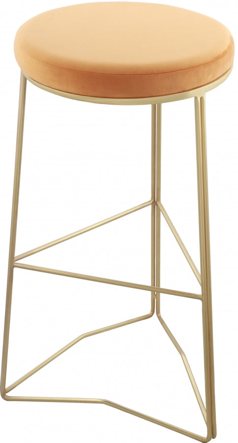 Tabouret de bar en velours Tres