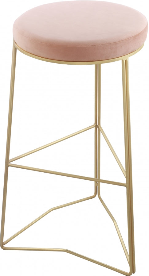 Tabouret de bar en velours Tres