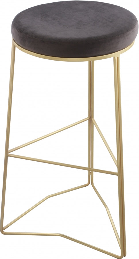 Tabouret de bar en velours Tres