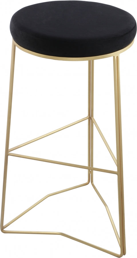 Tabouret de bar en velours Tres