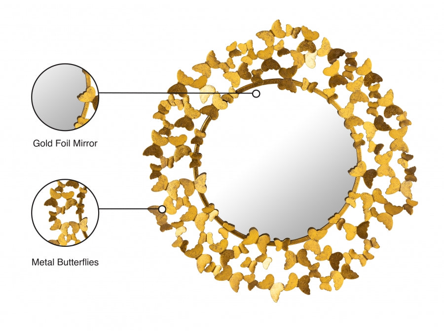 Miroir papillon