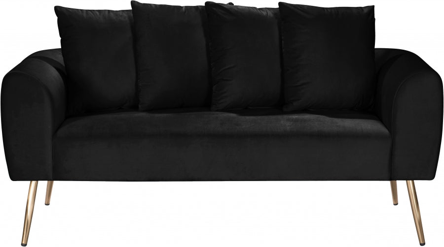 Causeuse en velours Quinn 