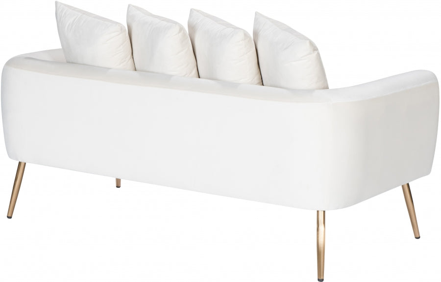 Causeuse en velours Quinn 