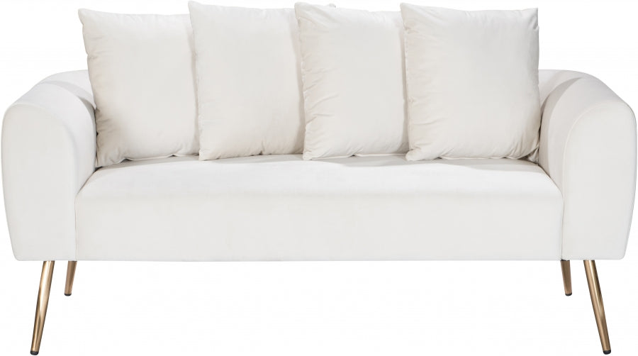 Causeuse en velours Quinn 