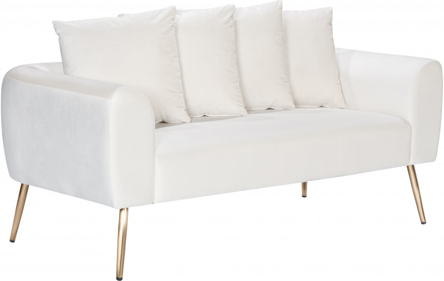 Causeuse en velours Quinn 