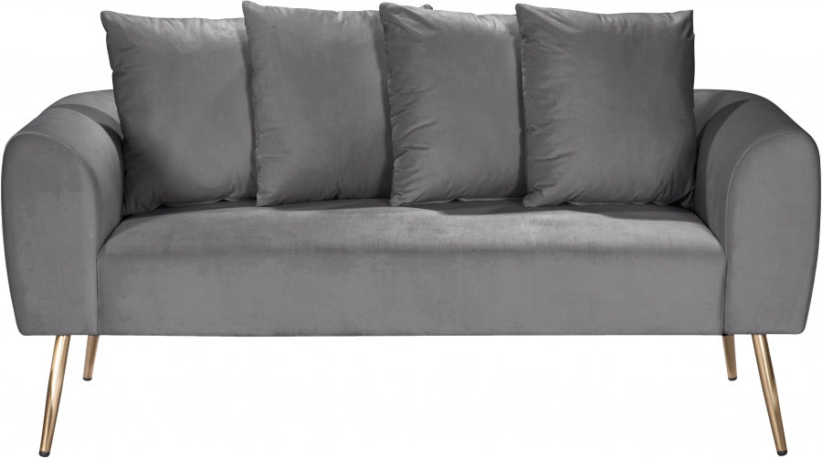 Causeuse en velours Quinn 