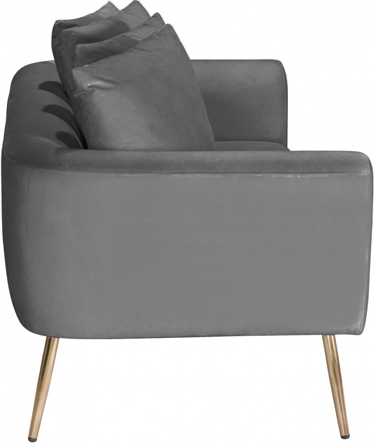 Causeuse en velours Quinn 