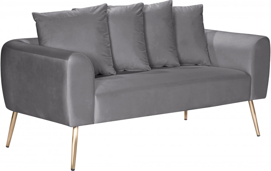 Causeuse en velours Quinn 