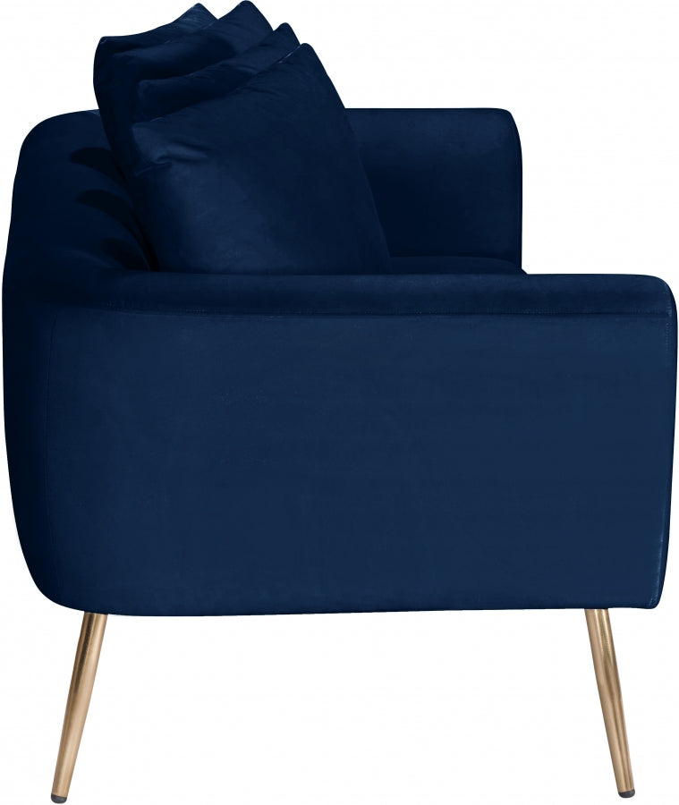 Causeuse en velours Quinn 