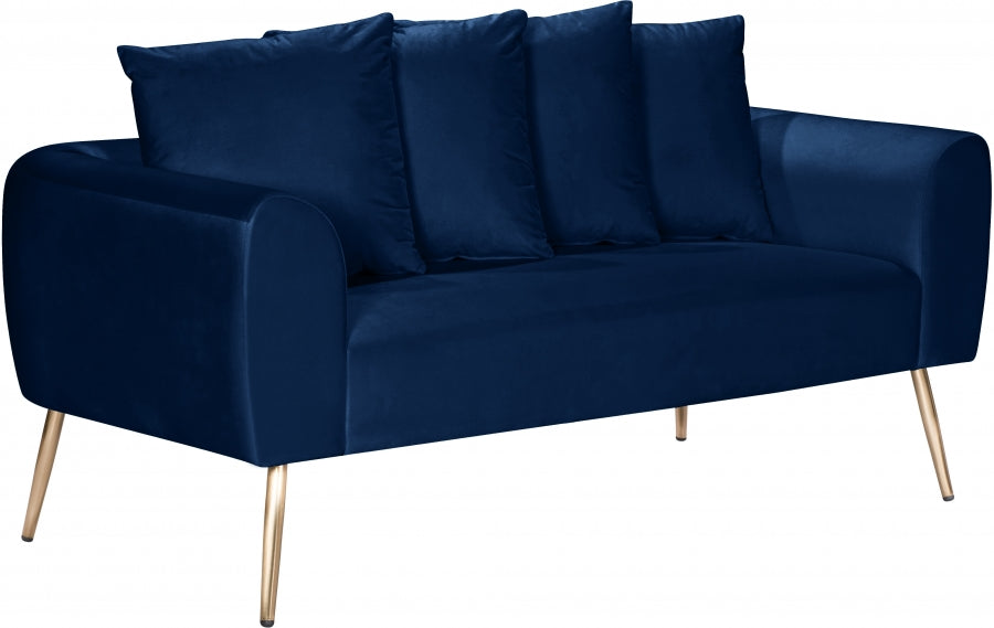 Causeuse en velours Quinn 