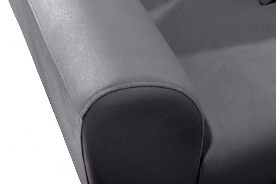 Canapé en velours Quinn