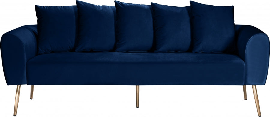 Canapé en velours Quinn