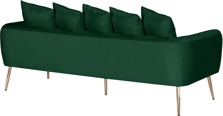 Causeuse en velours Quinn 