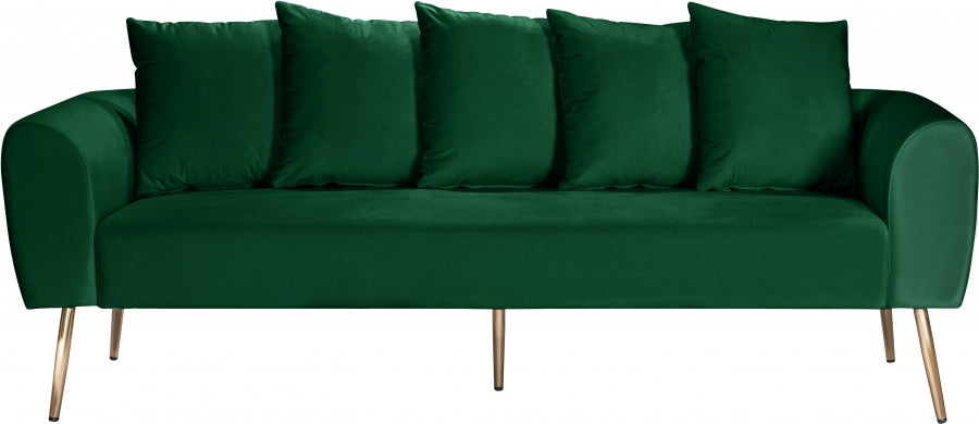 Causeuse en velours Quinn 