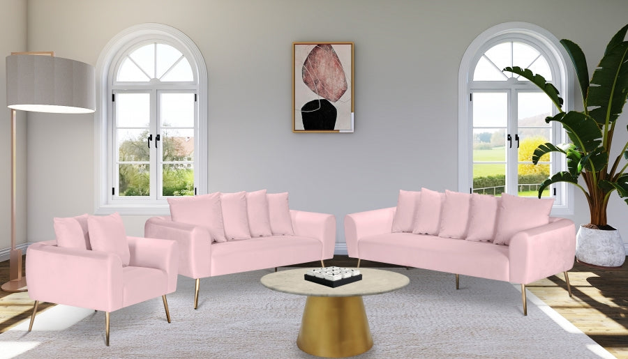 Causeuse en velours Quinn 