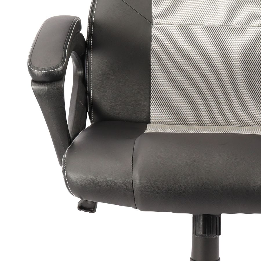 Chaise de bureau à domicile Abyss en gris