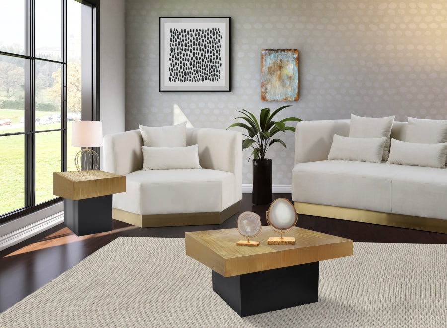 Table basse en palladium