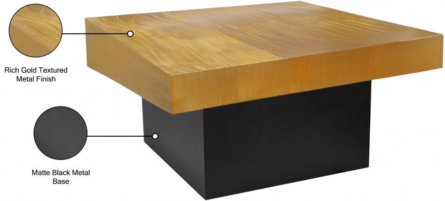 Table basse en palladium
